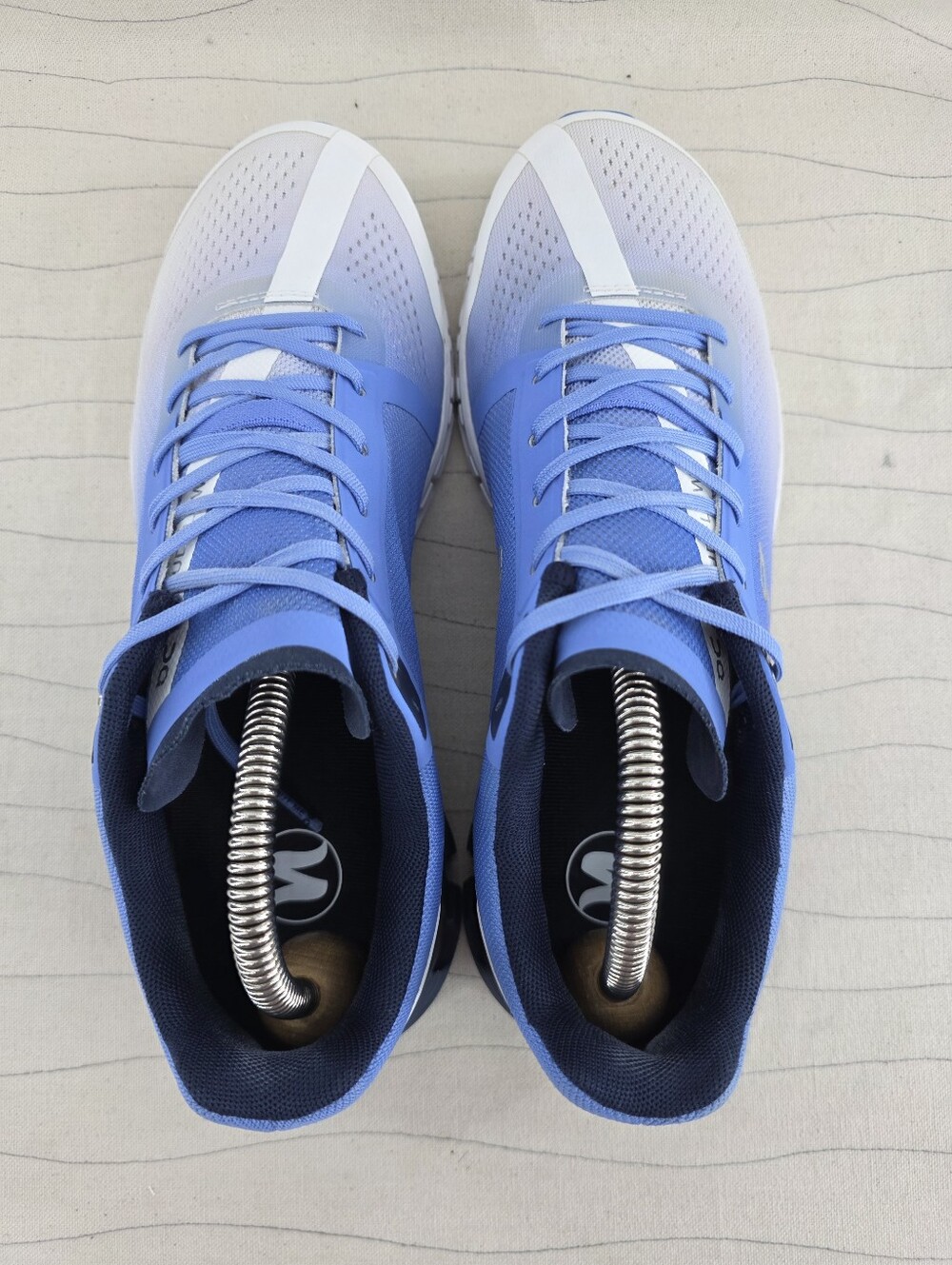 On Running Womens Cloudflow Blue White CloudTec Sneaker Shoes 35.99233 Size 8.5 - Picture 8 of 14